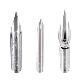 Nikko Mix pen nib set (G, Saji, Mapping pen)