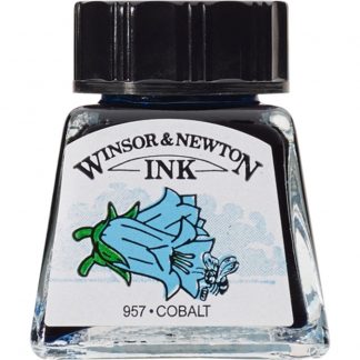 Winsor and Newton Drawing ink 14ml : Cobalt