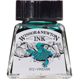 Winsor and Newton Drawing ink 14ml : Viridian