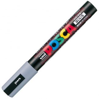 Uniball Posca Marker PC-5M : Grey