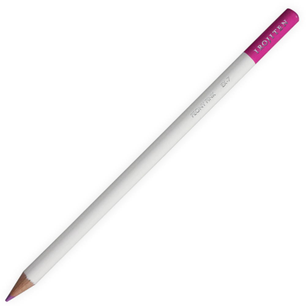 Tombow Irojiten Single Pencil EX-07-Peony Pink