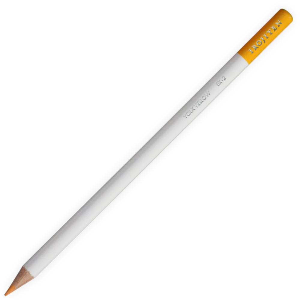 Tombow Irojiten Single Pencil EX-02-Yolk Yellow