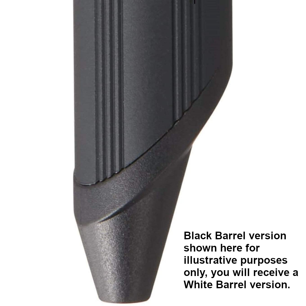 Uniball Jetstream EDGE 3 Multi colour ink pen 0.28mm White Red body (Black, Blue and Red ink) - Image 2