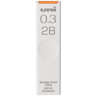 Uniball uni Smudge-Proof Leads 0.3mm 2B