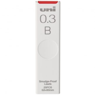 Uniball uni Smudge-Proof Leads 0.3mm B