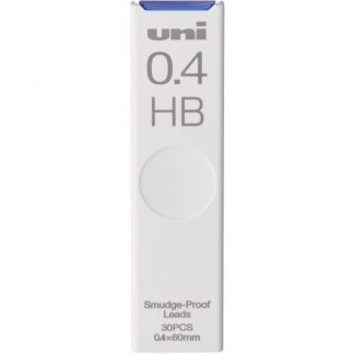 Uniball uni Smudge-Proof Leads 0.4mm HB