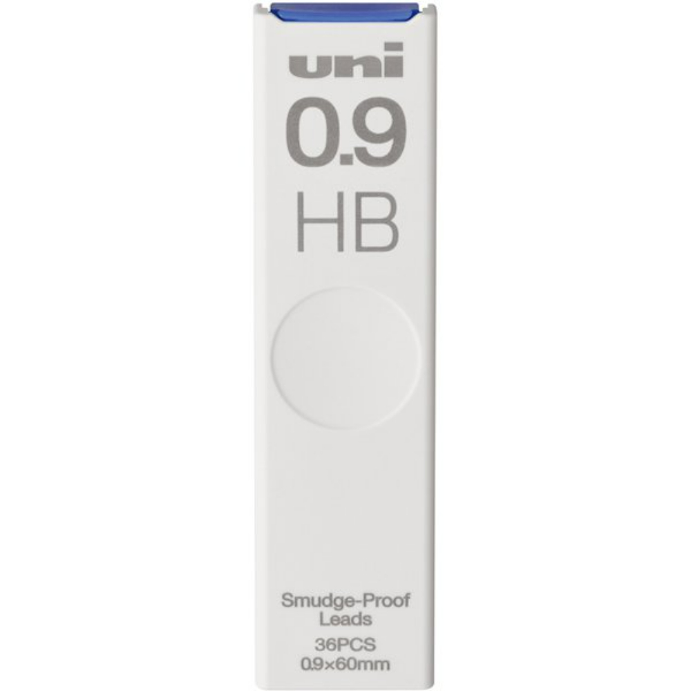 Uniball uni Smudge-Proof Leads 0.9mm HB