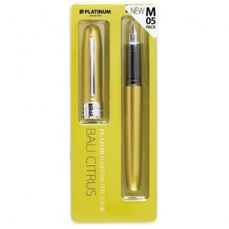 Platinum Plaisir Fountain pen Medium tip 0.5mm : Bali Citrus