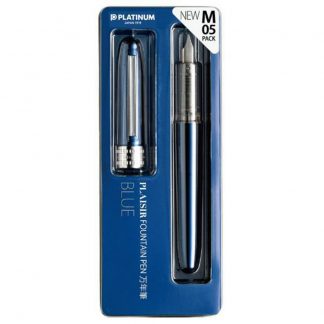 Platinum Plaisir Fountain pen Medium tip 0.5mm : Blue