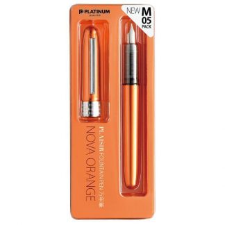 Platinum Plaisir Fountain pen Medium tip 0.5mm : Nova Orange