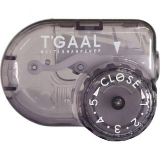 Kutsuwa T'GAAL pencil sharpener - Black (Transparent)