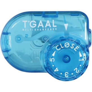 Kutsuwa T'GAAL pencil sharpener - Blue (Transparent)