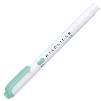 Zebra Mildliner Marker pen : Mild Blue Green