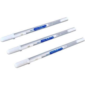 Tachikawa Water based Gel ink Opaque Pure White ballpoint 3 pen set (05, 08, 10)
