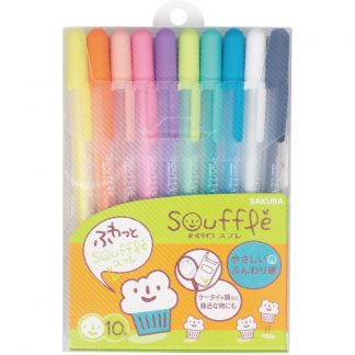Sakura Ballsign Soufflé pen (A.K.A. Gelly Roll Souffle) 10 colour set