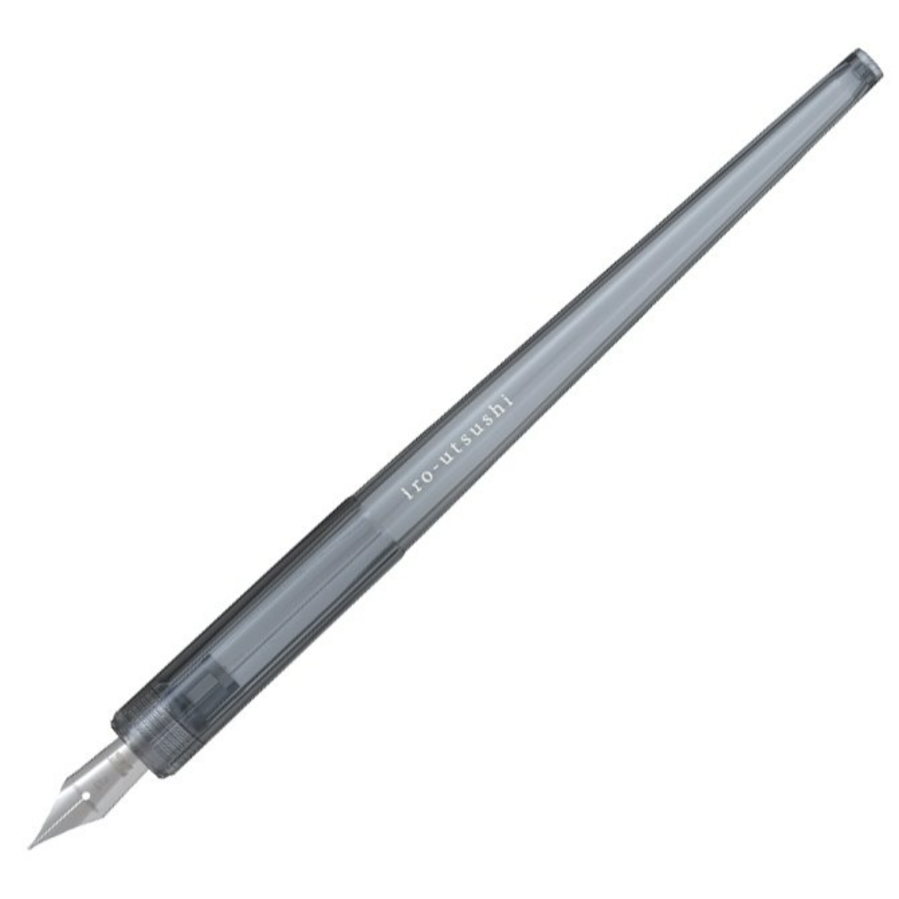 Pilot iro-utsushi Dipping pen with Fountain pen nib : Fine nib with clear black holder