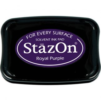 Tsukineko StazOn Solvent ink pad : Royal Purple (SZ-101)