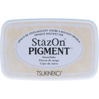 Tsukineko StazOn Pigment ink pad : Snow Flake (SZ-PIG-001)