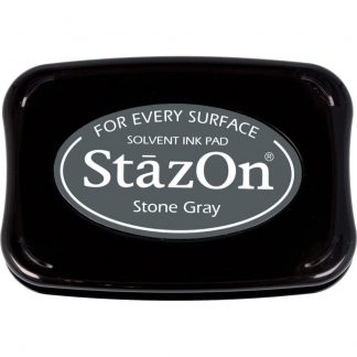 Tsukineko StazOn Solvent ink pad : Stone Gray (SZ-32)
