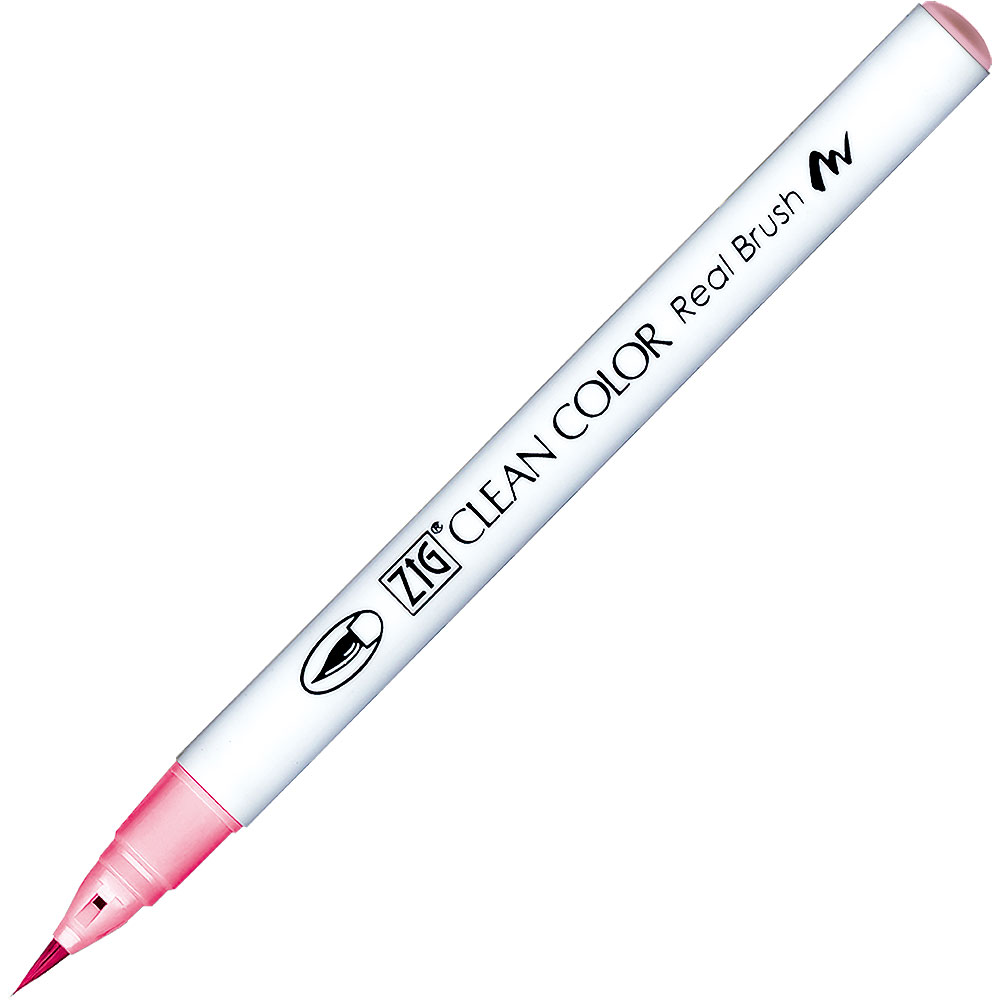 ZIG Kuretake Clean Colour Real Brush Pen 214 Cyclamen Pink