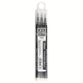 Pilot Frixion Ball series single colour pen refill ink : Black 0.5mm