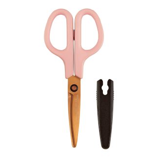 Plus Fitcut CURVE Scissors Premium Titanium : Pink
