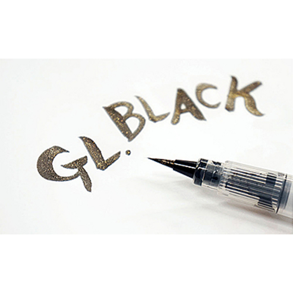 ZIG Kuretake Wink of Stella Brush Pen II GL Black - Image 2