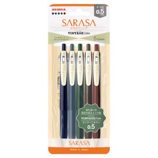 Zebra Sarasa Clip ballpoint pen 0.5mm Vintage colour I New Package