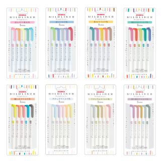 Zebra Mildliner highlighter 40 marker set (New package)