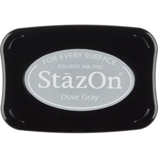 Tsukineko StazOn Solvent ink pad : Dove Gray (SZ-033)