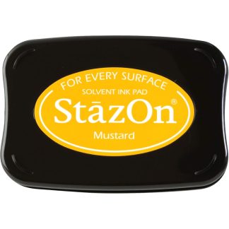 Tsukineko StazOn Solvent ink pad : Mustard (SZ-091)