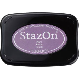 Tsukineko StazOn Solvent ink pad : Plum (SZ-014)