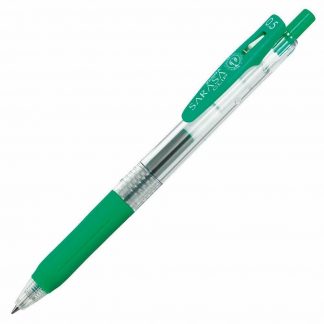 Zebra SARASA Clip Ballpoint Gel ink pen 0.5mm Green