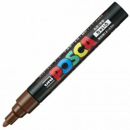 Uniball Posca Marker PC-5M : Brown - Image 3