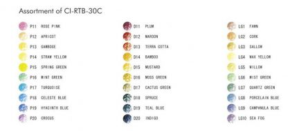 Tombow IROJITEN set of 30 colour pencil 2nd Edition Colour dictionary Woodlands - Image 6