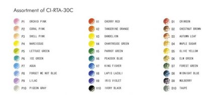 Tombow IROJITEN set of 30 colour pencil 1st Edition Colour dictionary Rainforest - Image 7