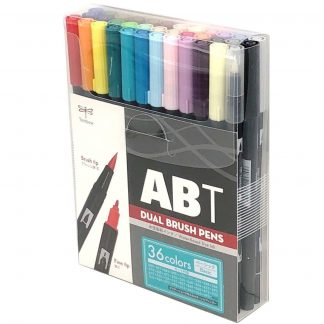 Tombow Dual Brush Pen Basic colour 36 pen set