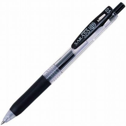 Zebra SARASA Clip Ballpoint Gel ink pen 0.5mm Black
