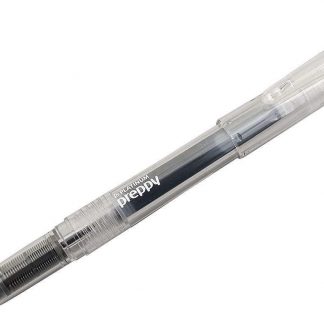 Platinum Preppy Fountain Pen Crystal (Clear body) 0.3mm Fine tip