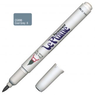 Marvy Le Plume Permanent  : CG896 Cool Grey 6