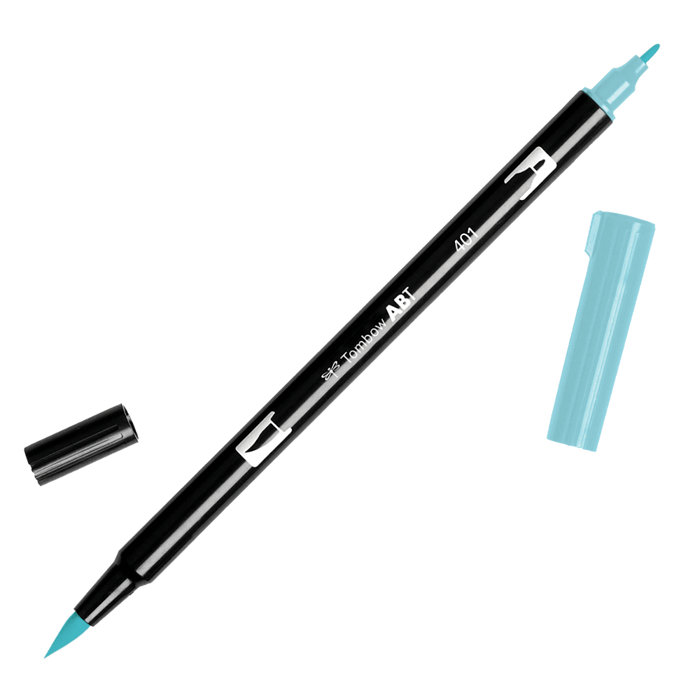 Tombow Dual Brush Blue 401 Aqua