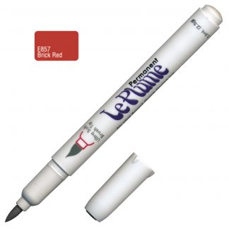 Marvy Le Plume Permanent  : E857 Brick Red