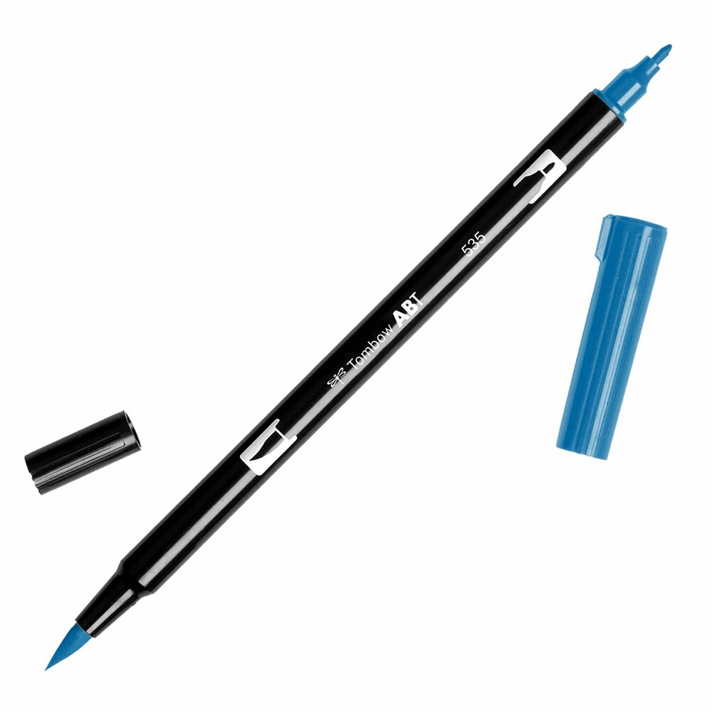 Tombow Dual Brush Blue Violet 535 Cobalt Blue