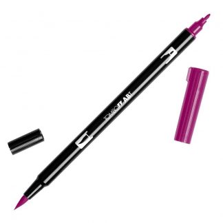 Tombow Dual Brush Red Violet 757 Port Red