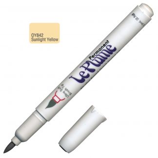 Marvy Le Plume Permanent : OY842 Sunlight Yellow