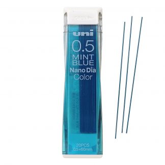 Uniball Nano Dia Mechanical Pencil Lead Mint Blue : 0.5mm Non Photo Blue