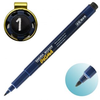 Sakura Pigma Micron Fineliner pen Black :  1
